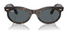 Ray-Ban WAYFARER OVAL RB2242F Sunglasses | Size 53 / Havana №902/R5 / Blue (3N 10.7%)