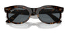 Ray-Ban WAYFARER OVAL RB2242F Sunglasses | Size 53 / Havana №902/R5 / Blue (3N 10.7%)