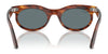 Ray-Ban WAYFARER OVAL RB2242F Sunglasses | Size 53 / Havana №902/R5 / Blue (3N 10.7%)