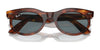 Ray-Ban WAYFARER OVAL RB2242F Sunglasses | Size 53 / Havana №902/R5 / Blue (3N 10.7%)