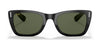 Ray-Ban CARIBBEAN RB2248 Sunglasses | Size 52 / Black №901/31 / G-15 Green (3N 13.2%)
