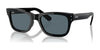 Ray-Ban MR BURBANK RB2283 Sunglasses / Black №901/R5 / Blue (3N 15%) / Size 55