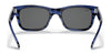 Ray-Ban MR BURBANK RB2283F Sunglasses | Size 55 / Blue №1339B1 / Dark Grey (3N 15.30%)