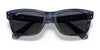 Ray-Ban MR BURBANK RB2283F Sunglasses | Size 55 / Blue №1339B1 / Dark Grey (3N 15.30%)