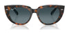 Ray-Ban DOREEN RB2286 Sunglasses / Black №901/31 / G-15 Green (3N 13.2%) / Size 49