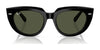 Ray-Ban DOREEN RB2286 Sunglasses / Black №901/31 / G-15 Green (3N 13.2%) / Size 49