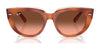 Ray-Ban DOREEN RB2286F Sunglasses | Size 52 / Black №901/31 / G-15 Green (3N 13.2%)