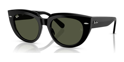 Ray-Ban DOREEN RB2286F Sunglasses Black / G-15 Green