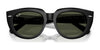 Ray-Ban DOREEN RB2286F Sunglasses | Size 52 / Black №901/31 / G-15 Green (3N 13.2%)