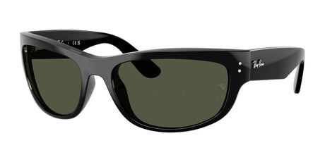 Ray-Ban MEGA BALORAMA RB2289 Sunglasses Black / G-15 Green