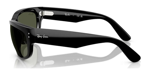 Ray-Ban MEGA BALORAMA RB2289 Sunglasses / Black №901/31 / G-15 Green (3N 13.2%) / Size 60