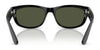 Ray-Ban MEGA BALORAMA RB2289 Sunglasses / Black №901/31 / G-15 Green (3N 13.2%) / Size 60