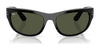 Ray-Ban MEGA BALORAMA RB2289 Sunglasses / Black №901/31 / G-15 Green (3N 13.2%) / Size 60