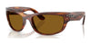 Ray-Ban MEGA BALORAMA RB2289 Sunglasses / Striped Havana №954/33 / B-15 Brown (3N 14.6%) / Size 60
