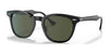 Ray-Ban HAWKEYE RB2298 Sunglasses / Black №901/31 / Green (3N 13.2%) / Size 50
