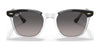 Ray-Ban HAWKEYE RB2298F Sunglasses | Size 54 / Black №901/31 / Green (3N 13.2%)