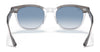 Ray-Ban HAWKEYE RB2298F Sunglasses | Size 54 / Black №901/31 / Green (3N 13.2%)