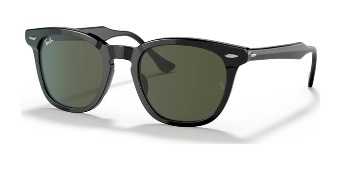 Ray-Ban HAWKEYE RB2298F Sunglasses | Size 54 / Black №901/31 / Green (3N 13.2%)
