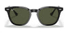 Ray-Ban HAWKEYE RB2298F Sunglasses | Size 54 / Black №901/31 / Green (3N 13.2%)