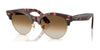 Ray-Ban CLUBMASTER WAY RB2341 Sunglasses / Pink Tortoise On Gold №143251 / Clear Gradient Brown (2N 30.5%) / Size 51