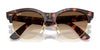 Ray-Ban CLUBMASTER WAY RB2341 Sunglasses / Black On Gold №901/31 / Green (3N 13.2%) / Size 54