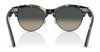 Ray-Ban CLUBMASTER WAY RB2341 Sunglasses / Black On Gold №901/31 / Green (3N 13.2%) / Size 54