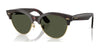 Ray-Ban CLUBMASTER WAY RB2341 Sunglasses / Red Havana On Gold №990/31 / Green (3N 13.2%) / Size 51