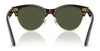 Ray-Ban CLUBMASTER WAY RB2341 Sunglasses / Black On Gold №901/31 / Green (3N 13.2%) / Size 54
