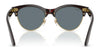 Ray-Ban CLUBMASTER WAY RB2341 Sunglasses / Black On Gold №901/31 / Green (3N 13.2%) / Size 54