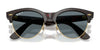 Ray-Ban CLUBMASTER WAY RB2341 Sunglasses / Black On Gold №901/31 / Green (3N 13.2%) / Size 54