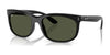 Ray-Ban BALORETTE RB2389F Sunglasses | Size 60 / Black №901/31 / G-15 Green (3N 13.2%)