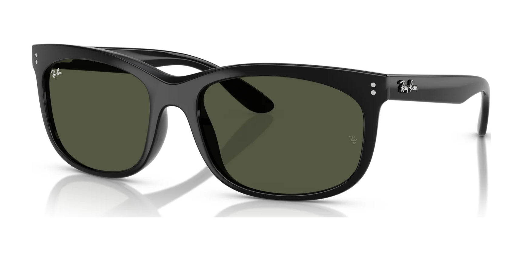 Ray-Ban BALORETTE RB2389F Sunglasses Black / G-15 Green