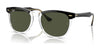 Ray-Ban EAGLEEYE RB2398 Sunglasses / Black On Transparent №129431 / Green (3N 13.2%) / Size 53