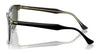 Ray-Ban EAGLEEYE RB2398 Sunglasses / Black On Transparent №129431 / Green (3N 13.2%) / Size 53