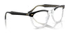 Ray-Ban EAGLEEYE RB2398 Eyeglasses / Black On Transparent №1294GJ / Clear/Green (Photochromic) (3F 13.44%) / Size 53