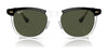 Ray-Ban EAGLEEYE RB2398F Sunglasses | Size 53 / Black №901/31 / Green (3N 13.2%)