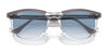 Ray-Ban EAGLEEYE RB2398F Sunglasses | Size 53 / Black №901/31 / Green (3N 13.2%)