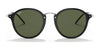 Ray-Ban ROUND RB2447 Sunglasses | Size 49 / Black №901 / G-15 Green (3N 13.2%)