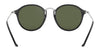 Ray-Ban ROUND RB2447F Sunglasses | Size 52 / Black №901/58 / G-15 Green (Polarized) (3P 11%)