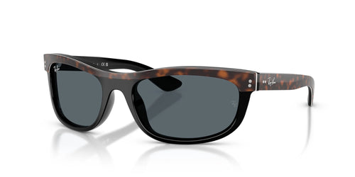 Ray-Ban BALORAMA RB2489 Sunglasses / Size 62 / Havana On Black №1441R5 / Blue (3N 10.7%)