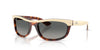 Ray-Ban BALORAMA RB2489 Sunglasses | Size 62 / Beige Havana №144371 / Gradient Grey (3N 14.02%)