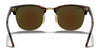 Ray-Ban CLUBMASTER RB3016 Sunglasses / Black №1305B1 / Dark Grey (3N 12%) / Size 49