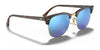 Ray-Ban CLUBMASTER RB3016 Sunglasses / Black №1305B1 / Dark Grey (3N 12%) / Size 49