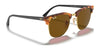 Ray-Ban CLUBMASTER RB3016 Sunglasses / Black №1305B1 / Dark Grey (3N 12%) / Size 49