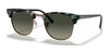 Ray-Ban CLUBMASTER RB3016 Sunglasses / Grey Green №125571 / Grey Gradient (3N 14.02%) / Size 51