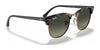 Ray-Ban CLUBMASTER RB3016 Sunglasses / Black №1305B1 / Dark Grey (3N 12%) / Size 49