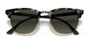 Ray-Ban CLUBMASTER RB3016 Sunglasses / Black №1305B1 / Dark Grey (3N 12%) / Size 49