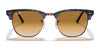 Ray-Ban CLUBMASTER RB3016 Sunglasses / Black №1305B1 / Dark Grey (3N 12%) / Size 49