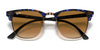 Ray-Ban CLUBMASTER RB3016 Sunglasses / Black №1305B1 / Dark Grey (3N 12%) / Size 49