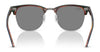 Ray-Ban CLUBMASTER RB3016 Sunglasses / Black №1305B1 / Dark Grey (3N 12%) / Size 49